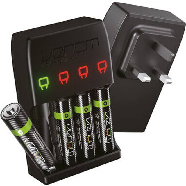 Venom Pro Charge In Wall Charger for Rechargeable AA and AAA Batteries