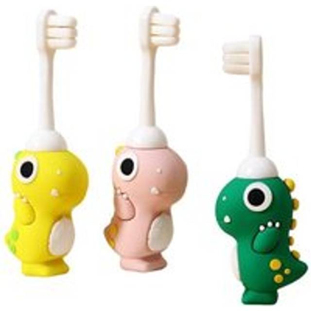 Smiley Clinic Kids Dinosoar Toothbrush - Forest Green