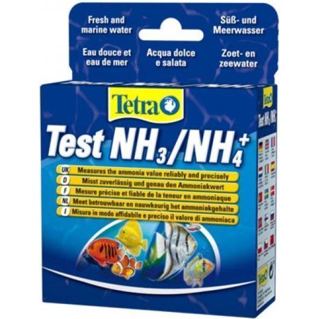 Tetra tetratest ammonia nh3/nh4 fresh marine test kit