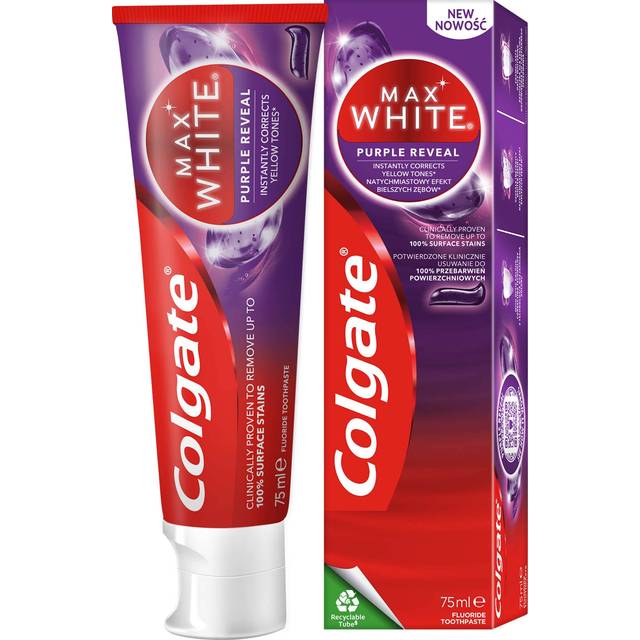 Colgate Max White Purple Tandkräm 75 ml