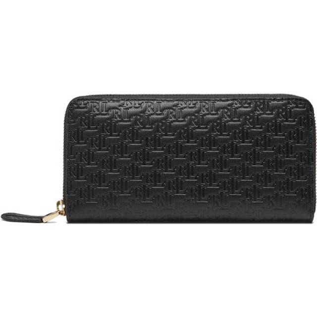 Ralph Lauren, Accessoarer, Dam, ONE Size, Plånbok Kvinna Svart - black (ONE SIZE)