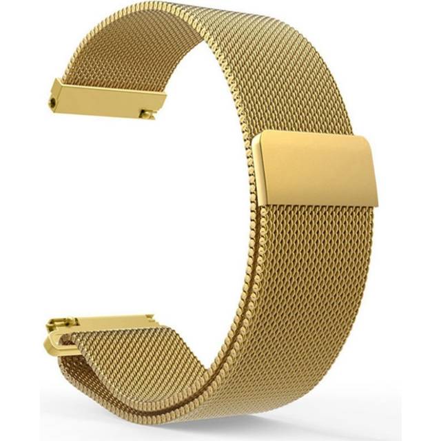 22 mm universalarmband i rostfritt stål - Guld