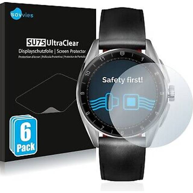 6x screen protector for tag heuer connected calibre e4 (42 mm) protective film