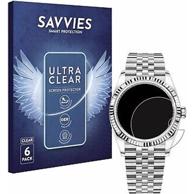 6x screen protector for rolex datejust 36 protective film clear protection