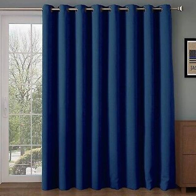 Rose Home Fashion RHF Room Divider Curtain Panel  BlackoutThermal Curtains 108 inches Long Extra Long and Wider Thermal Insulat