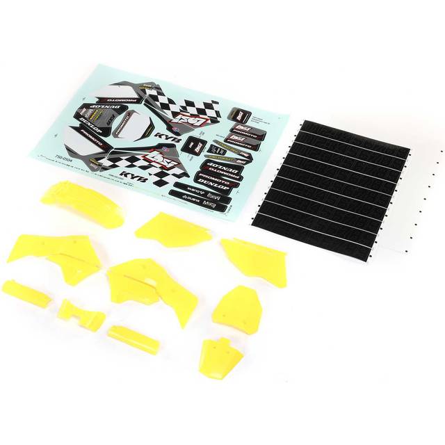 Yellow Plastics with Wraps: Promoto-MX - Z-LOS260003