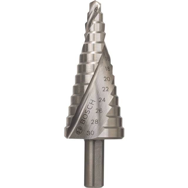 Bosch Accessories 2608597520 HSS Stegborr 6 - 30 mm Total längd 93.5 mm 3-skaft 1 st