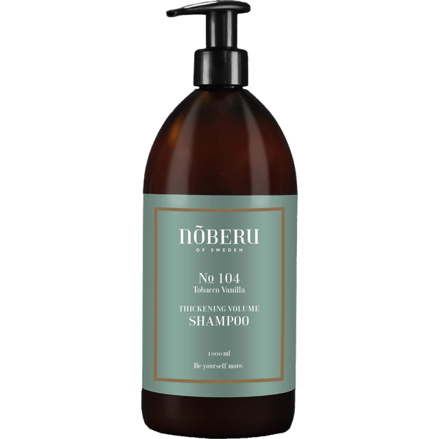 Nõberu of Sweden Thickening Volume Shampoo No.104 Tobacco Vanilla 1000ml
