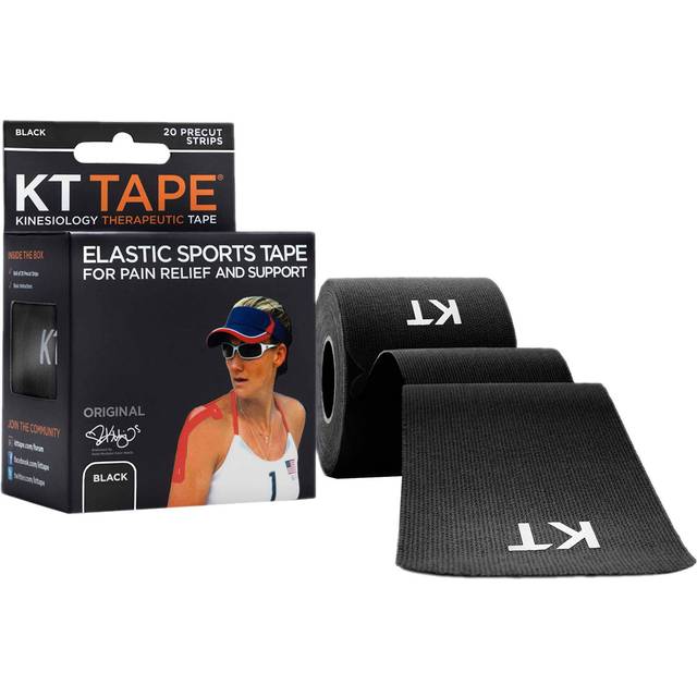 KT Tape Original Black – Kinesiology Tape – svart