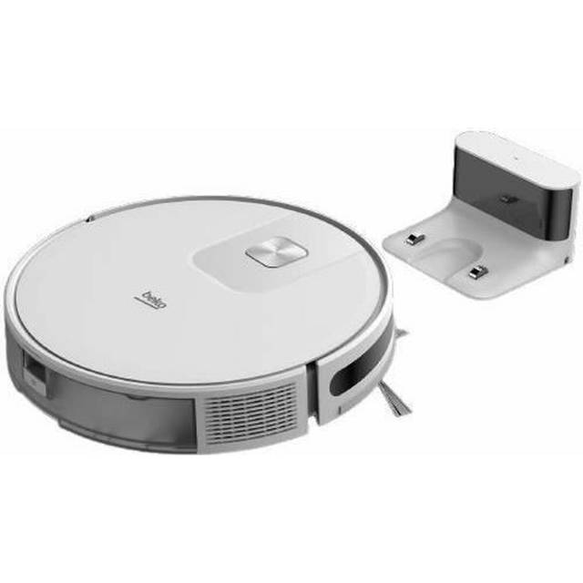 BEKO VRR60314VW - 2 i 1 ansluten robotdammsugare - Autonomi 150 minuter - 2000 pa - Vit