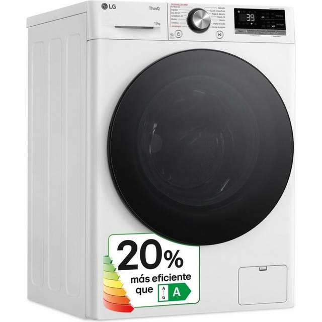 Washing machine LG F4WR7013AGW 60 cm 1400 rpm 13 kg