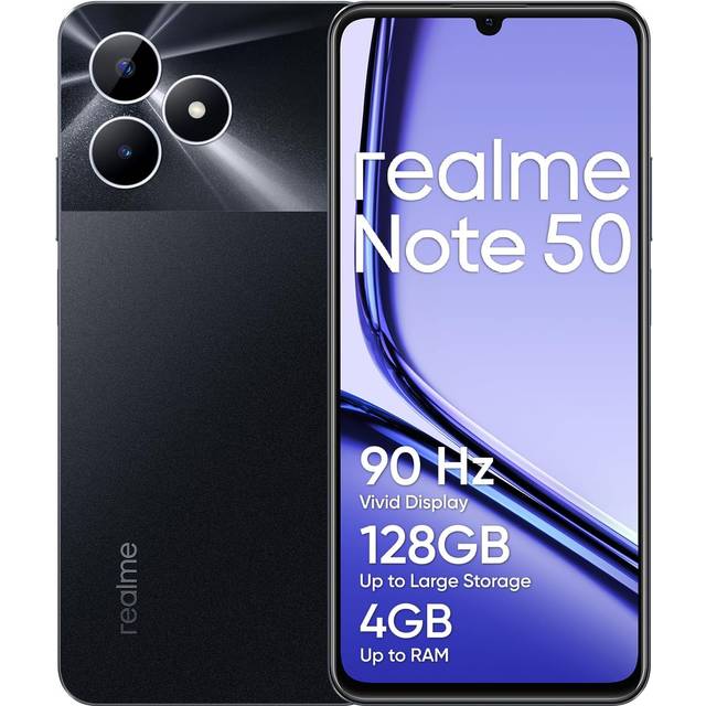 realme Note 50 17,1 cm (6.74") Double SIM Android 13 4G USB Type-C 4 Go 128 Go 5000 mAh Noir