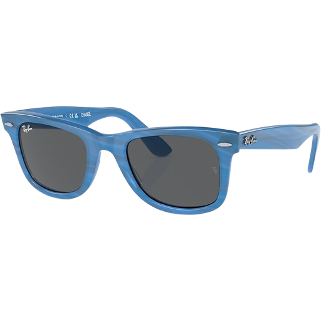 Ray-ban Wayfarer RB2140 1409B1 - Photo Striped Blue (Dark Grey)