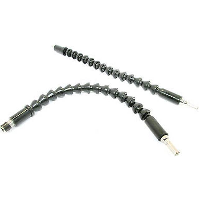 Long 12 / 30cm Flexible 1/4 Screwdriver Extension Bar Drill Driver Curve Bendy