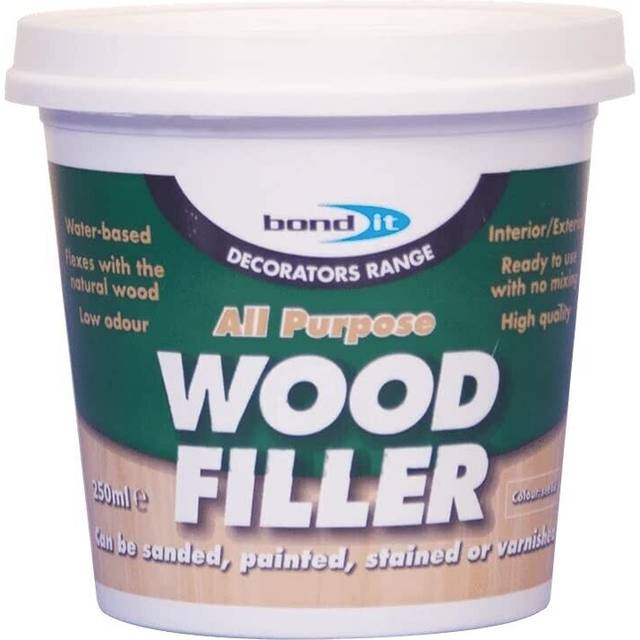 Bond It All Purpose 1 Part Wood Repair Ready Mixed Filler White 250ml