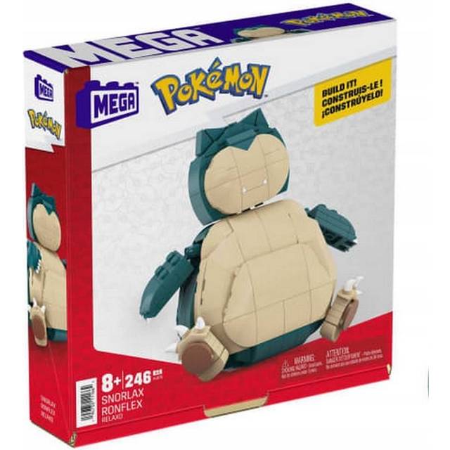 SET OF BUILDING BLOCKS MEGA BLOKS CONSTRUX POKEMON SNORLAX HLB70