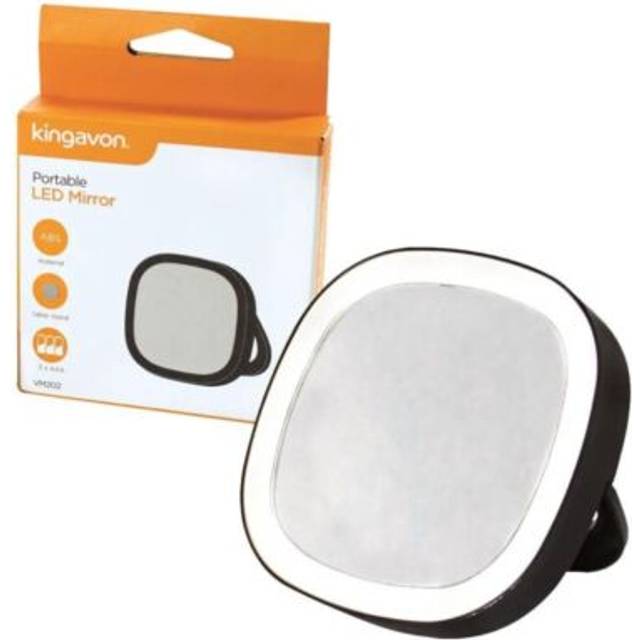 Kingavon Portable Led Mirror - Black