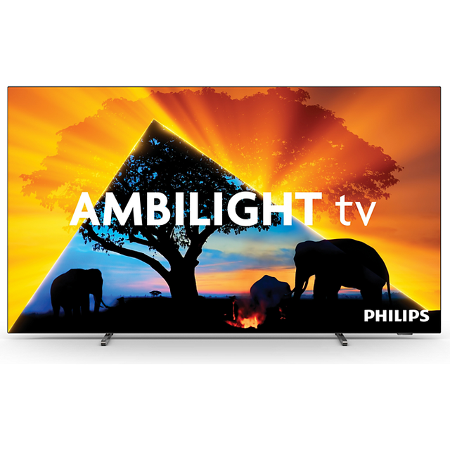 Philips Ambilight 65OLED759 4K OLED Smart TV - 65-Zoll Display mit P5 AI Perfect Picture Ultra HD, Titan OS, Dolby Vision und Dolby Atmos, Funktioniert mit Alexa und Google Sprachassistent