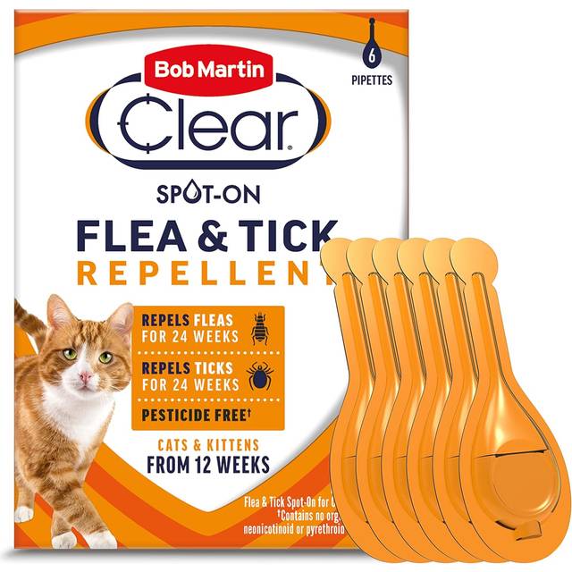 Bob Martin Spot On Cat 24Wk Flea 6 Pipettes