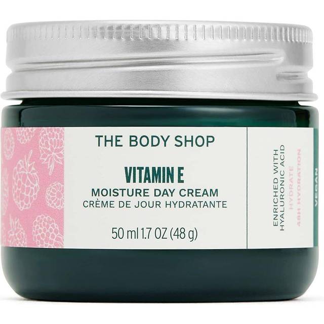 The body shop vitamin e moisture day cream 50ml hydrate every day free shipping