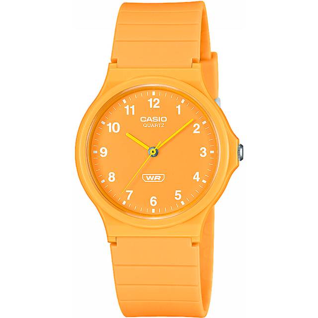 Casio Vintage MQ-24B-9BEF Orange Resin Strap Watch - W59157