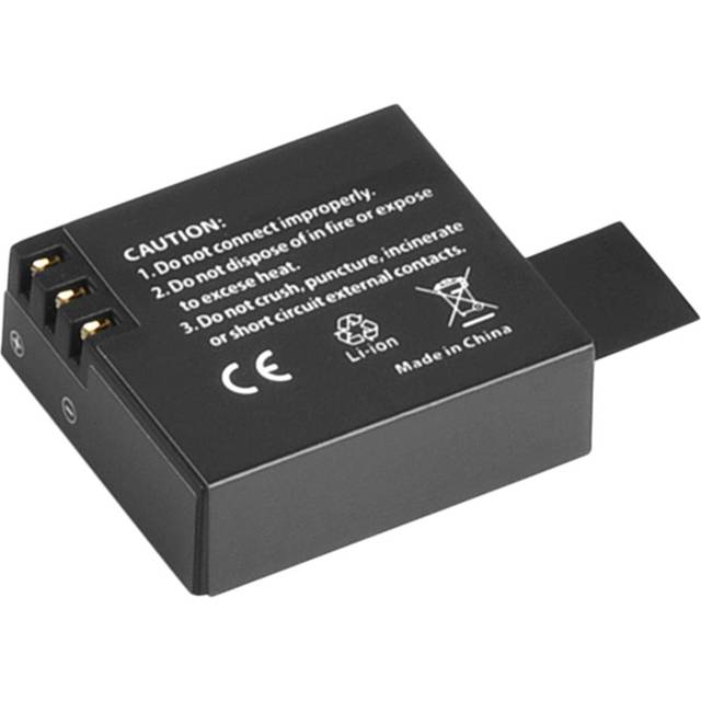 Asperx sjcam sj4000 batteri + usb lcd dubbel laddare för sjcam sj4000 sj5000 sj6000 sj8000 eken 4k h8 h9 git -lb101 git pg900 1050 - 1 batteri