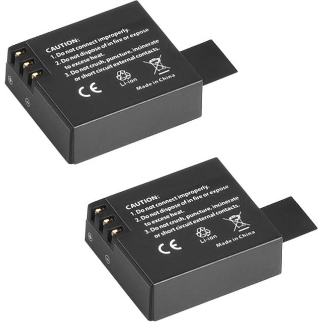Asperx sjcam sj4000 batteri + usb lcd dubbel laddare för sjcam sj4000 sj5000 sj6000 sj8000 eken 4k h8 h9 git -lb101 git pg900 1050 - 2 batterier