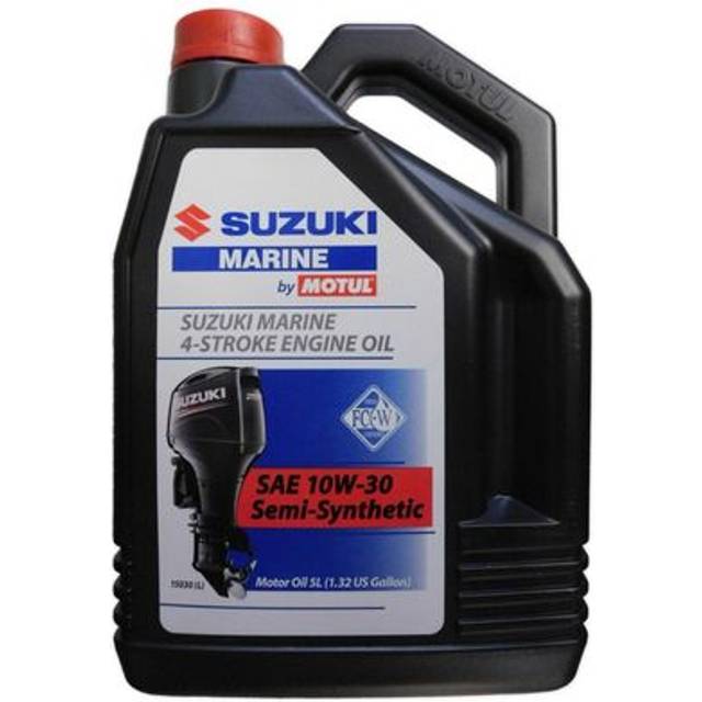 Suzuki marine engine oil 5 litre sae 10w-30 4takt halb-synthetic outboard boot