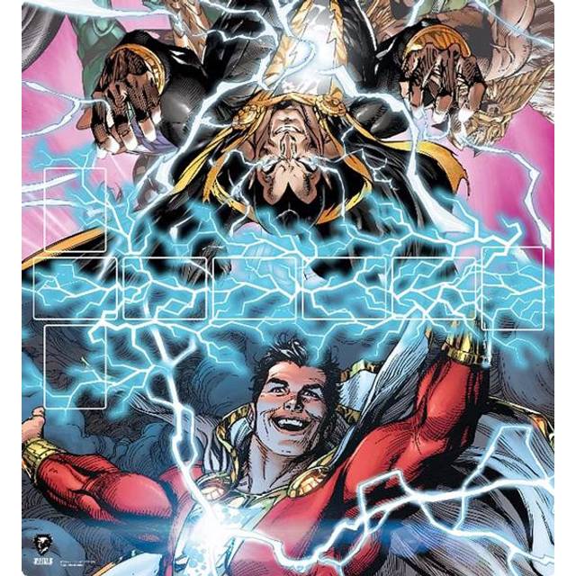Cryptozoic Entertainment Dc Deck-Building Game: Rivals - Shazam! Vs. Black Adam Playmat