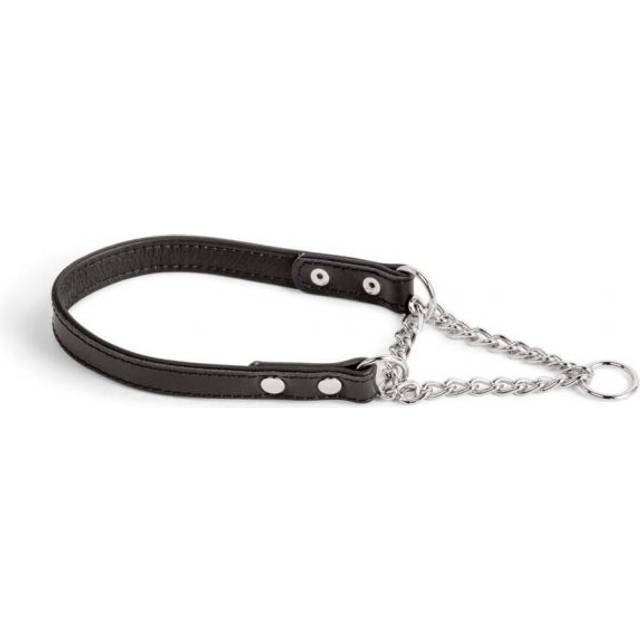 Feel Basic Vadderat Halsband Halvstryp Svart (2 x 40-55 cm)
