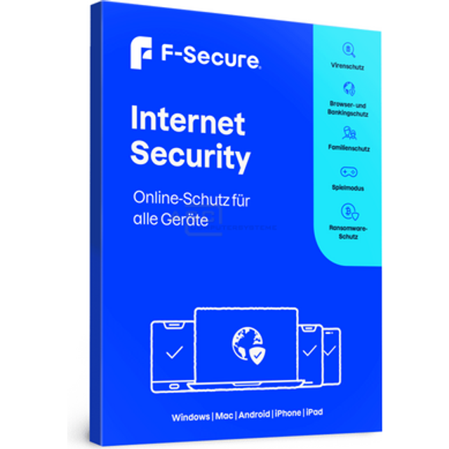 F-Secure Internet Security For All Devices 2 Years