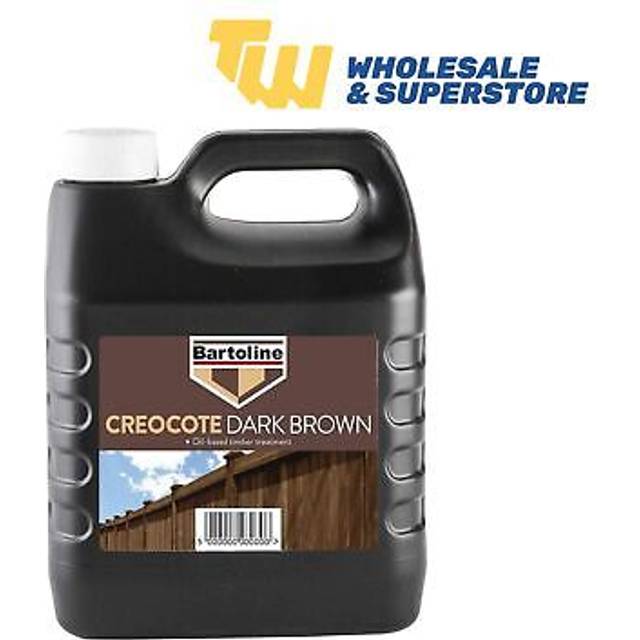 Bartoline Creocote Oil Based Timber Treatment, Dark Brown 4 Litre