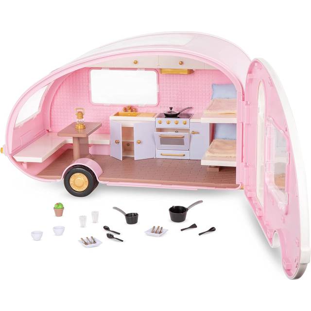 "LO37111C1Z RV Camper for 6"" Doll-Light Pink"