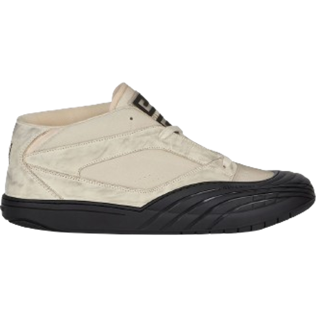 Givenchy Beige & Black Skate Nubuck Sneakers - 100-WHITE - IT 43