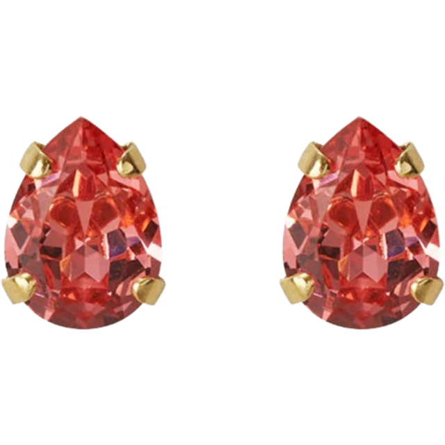 Super Petite Drop Stud örhängen rose peach - Rose Peach
