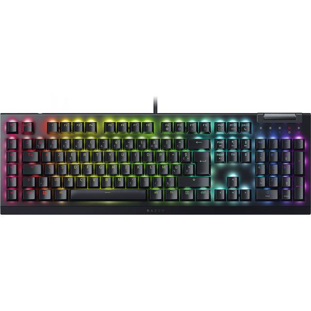 Razer BlackWidow V4 X - Mechanical Gaming Keyboard (Green Switch)