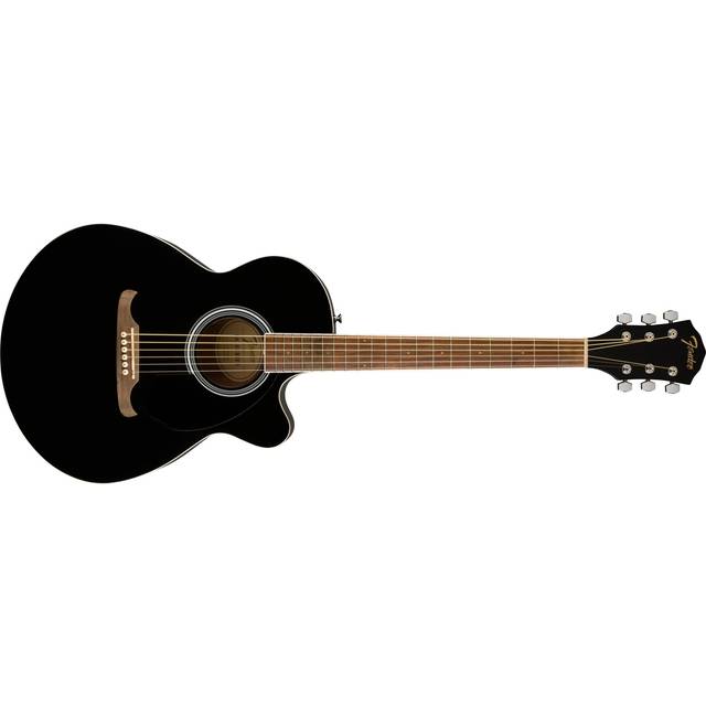 Fender FA-135CE Concert Walnut Fingerboard Black