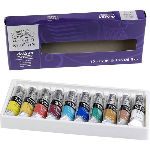 Artisan Water Mixable Oil Colour 10x37ml Tube Set