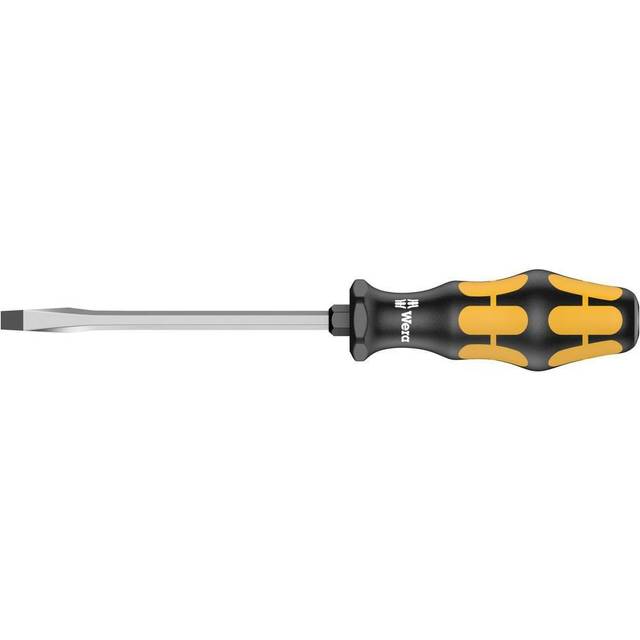 Wera Kraftform Plus Chisel Drive Flared Slotted Screwdriver 0.8mm 100mm