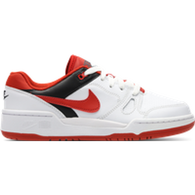 Nike Full Force Low Unisex Shoes - White - Size: 5.5 - Leather - Foot Locker