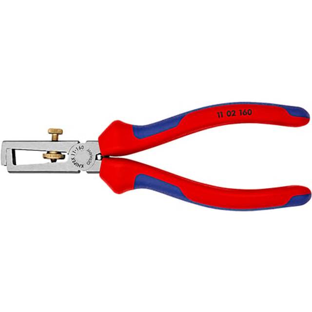 Knipex Avisoleringstång Med fjäderöppning, universell svart, försedd med korrosionsskydd, Med flerkomponentsöverdrag 160 mm 11 02 160