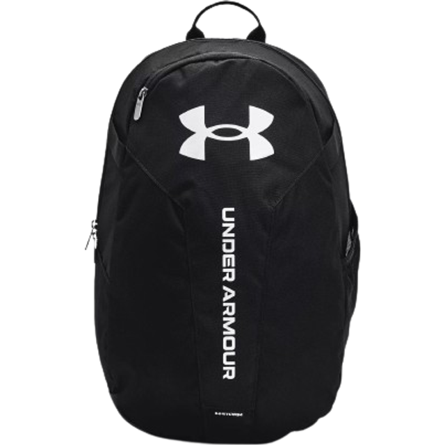 Under Armour Hustle Lite Backpack Black/ Black/ Metallic Silver Universal (Universal)