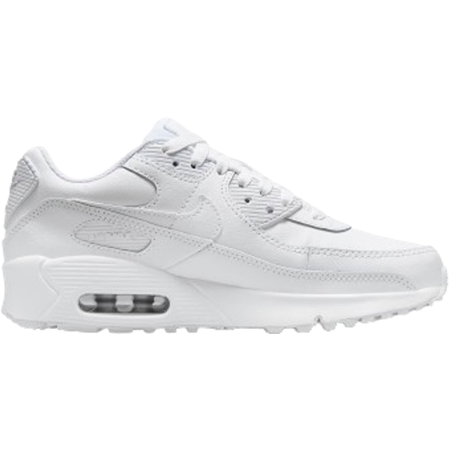 Nike Air Max 90 Older Kids' Shoes - White - 13.5