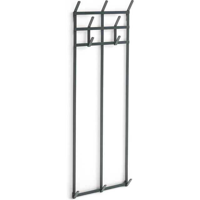 HAY - Tape Coat Rack L - holzkohle/BxHxT 33,5x100x5cm - charcoal (33.5 x 100.0 x 5.0cm)