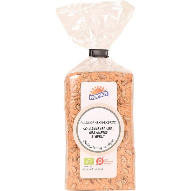 Rømer Fullkornsknäcke med solrosfrön, sesamfrön Eko och spelt - 110 g