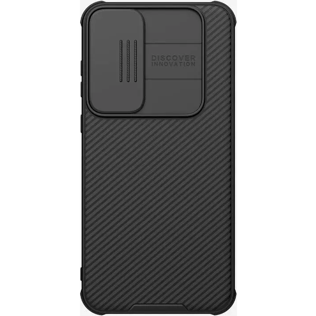 Nillkin CamShield Pro Fodral För Samsung Galaxy A55 Telefonfodral Kamera Slider Skydd lyx TPU + PC Stötsäkert bakstycke For Samsung A55 svart