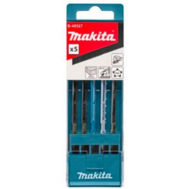 Makita B-48527 Jigsaw Blades Mixed Pack of 5