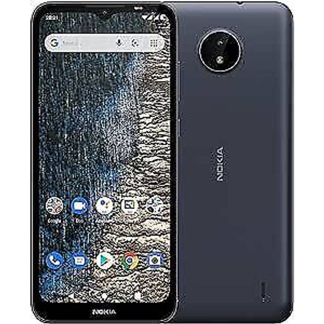 Nokia c20 android 4g dual sim smartphone 16gb unlocked blue