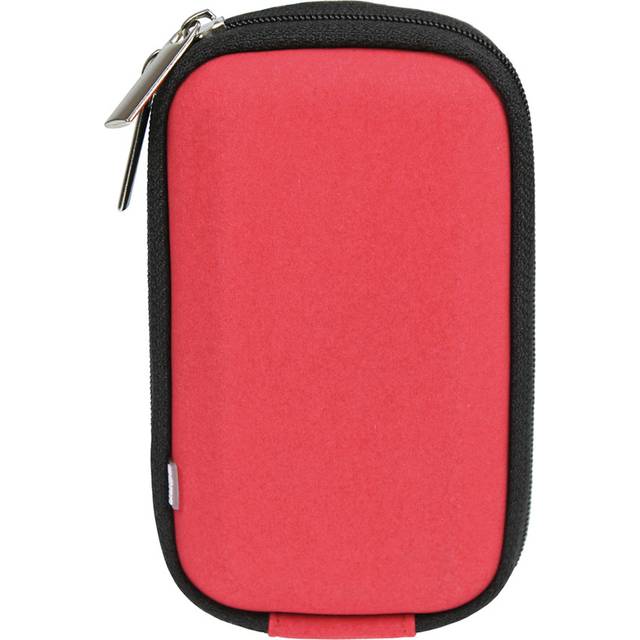Dorr Red Soft Velvet Camera Pouch - 11.5 X 6 X 2cm