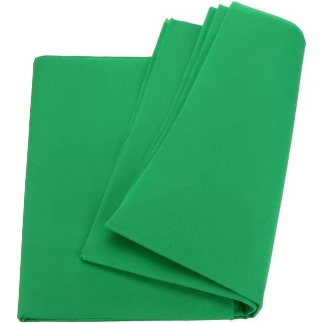 Phot-R 3mx3m Photo Studio Non-Woven Photo Studio Machine Washable Backdrop Background Chroma Key Green Screen Photography Video